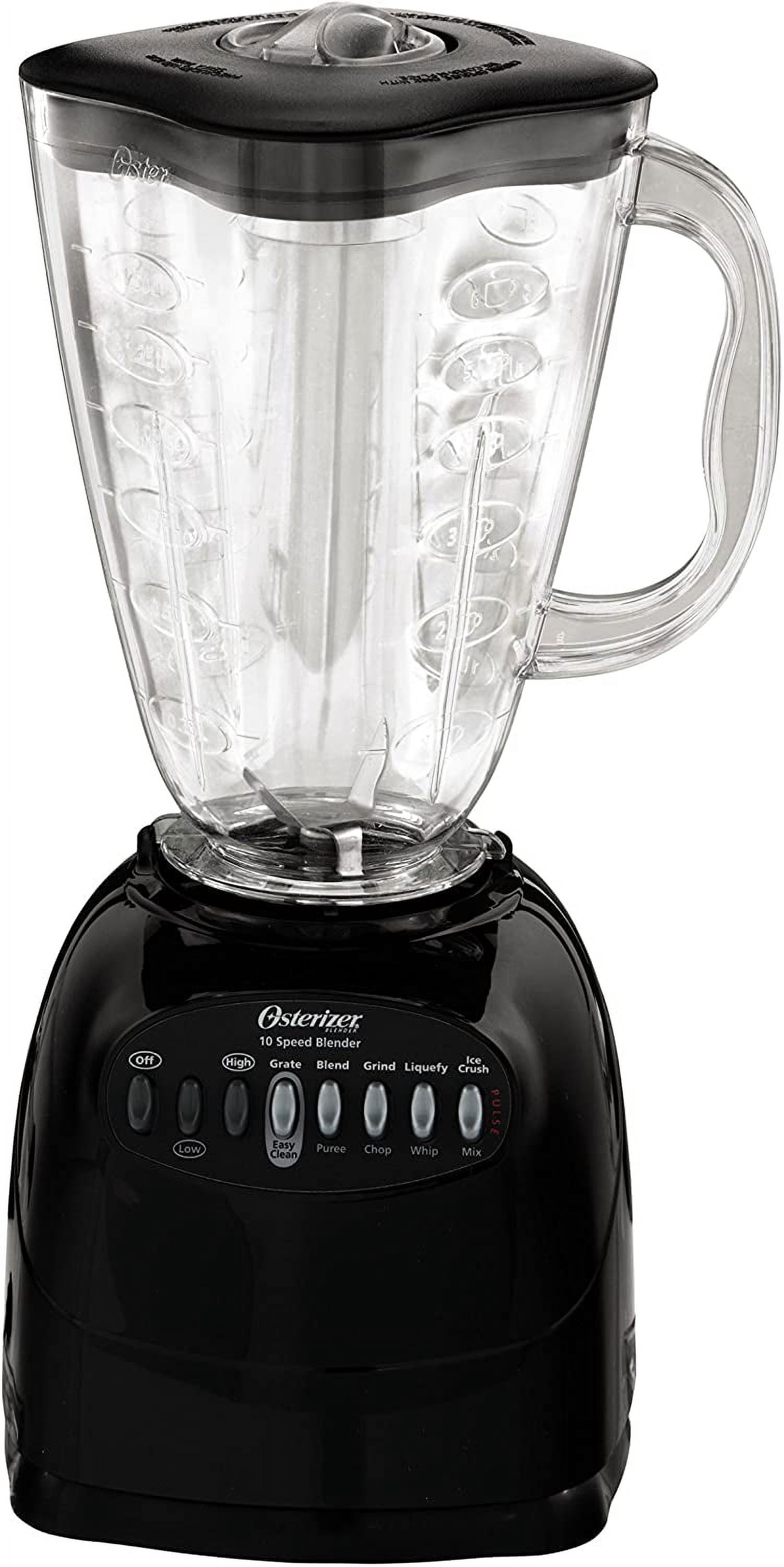 Oster 6706 Table Top Blender, 450W, 10-Speed, 6-Cup, Black