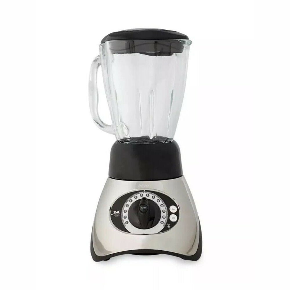 Oster Pro 64 oz. 3-Speed Brushed Nickel Silver Blender with