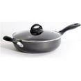 thumbnail image 1 of Oster 75663.02 10.25 in. Claiborne Aluminum Covered Saute Pan with Helper, Charcoal Grey, 1 of 10