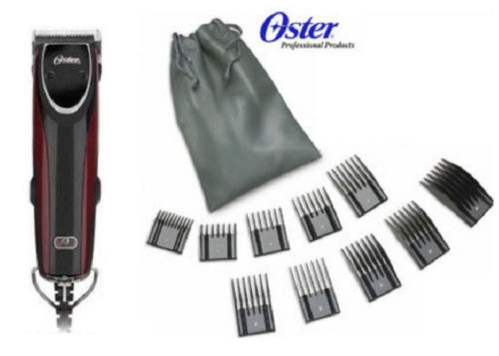 Oster 76 Outlaw Clipper 76077010 + 10 Comb Set + Blade oil