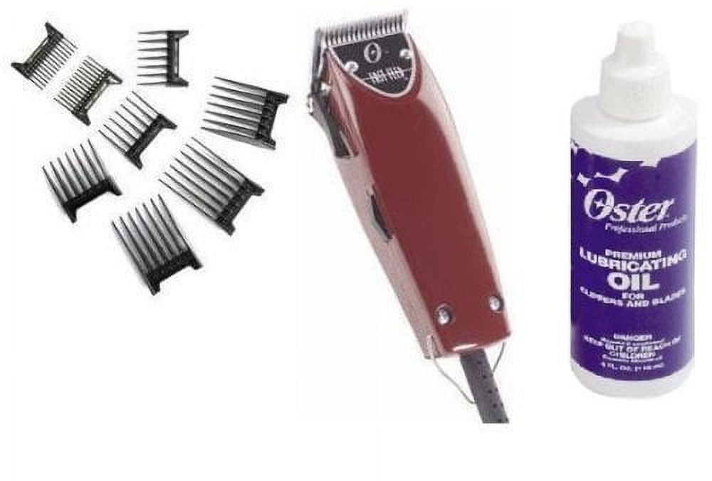 Oster fast feed clipper deals with 8 piece comb set