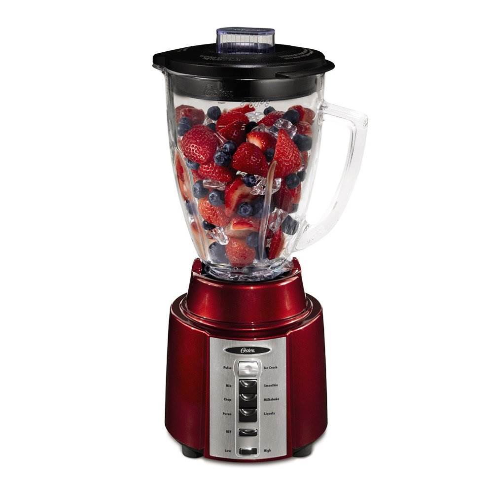 Oster 8 Speed 450 Watt All Metal Drive 6 Cup Blender, Red | BCCG08-RR0-027 - image 1 of 5