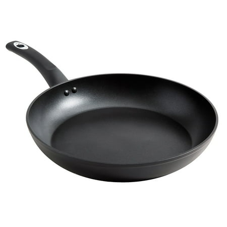 Oster Allston 12" Frying Pan TPR Coated Heat Resistant Handle, Black