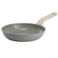 thumbnail image 1 of Oster Ambrose 8 Inch Nonstick Aluminum Frying Pan in Matte Grey, 1 of 5