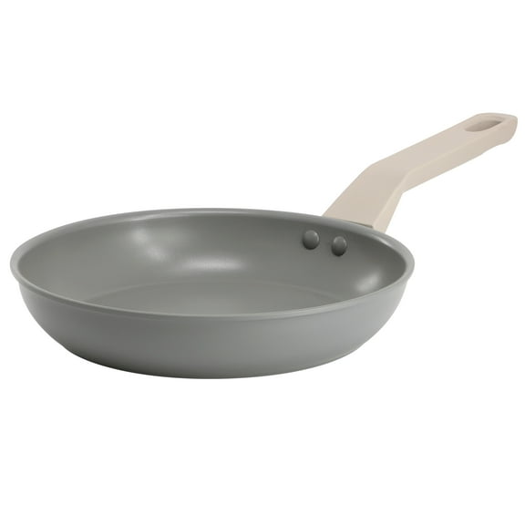 Oster Ambrose 8 Inch Nonstick Aluminum Frying Pan in Matte Grey