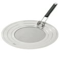 thumbnail image 1 of Oster Baldwyn 12 Inch Round Stainless Steel Splatter Guard with Foldable Handle, 1 of 5