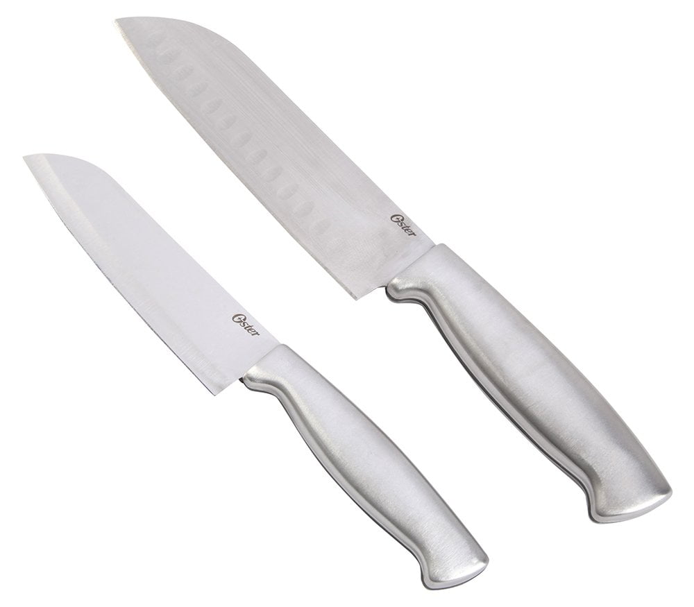 Oster Baldwyn Stainless Steel Santoku Knife Set