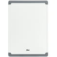 thumbnail image 1 of Oster Bergen 17x12 Inch Rectangular Plastic Cutting Board in White with Non-Slip Feet, 1 of 6
