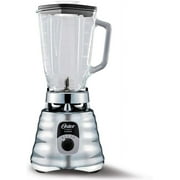 Oster Original 3 Speed Chrome Blender, 5 Cup Glass Jar