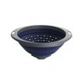 thumbnail image 1 of Oster Bluemarine Collapsible Polypropylene Colander in Navy, 1 of 2