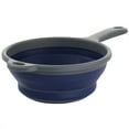 thumbnail image 1 of Oster Bluemarine Collapsible Polypropylene Colander with Handle in Navy, 1 of 3