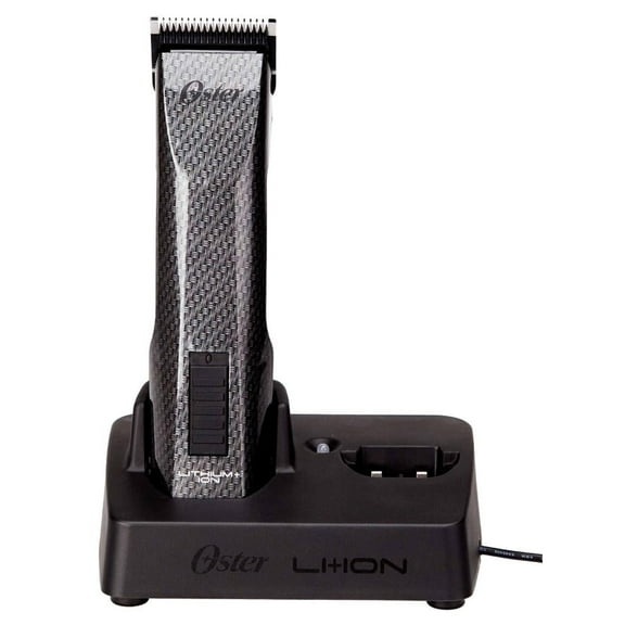 Oster CORDLESS Hair Clippers with Li+ION Battery and All NEW Fade Free Power and Dual Battery Charging Base