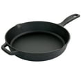 thumbnail image 1 of Oster Castaway 12 Inch Cast Iron Round Frying Pan with Dual Spouts, 1 of 2