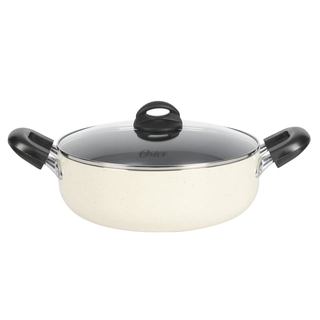 Oster Clairborne Linen 6.9-Quart Aluminum Caldero Dutch Oven