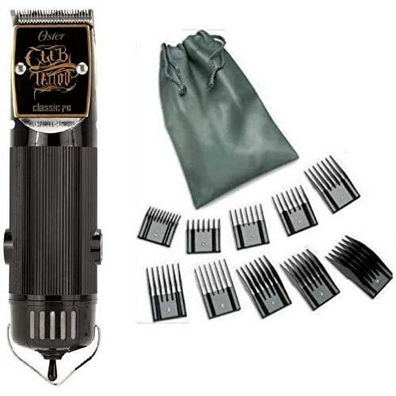 Oster Classic 76 Club Tattoo Limited Edition Hair Clipper + 10 Piece Combs