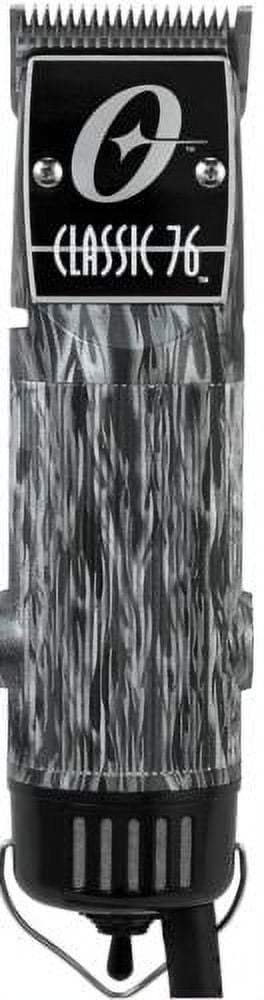 Oster Classic 76 Detachable Blade Black Flames Pro Salon Professional Clipper Limited Edition