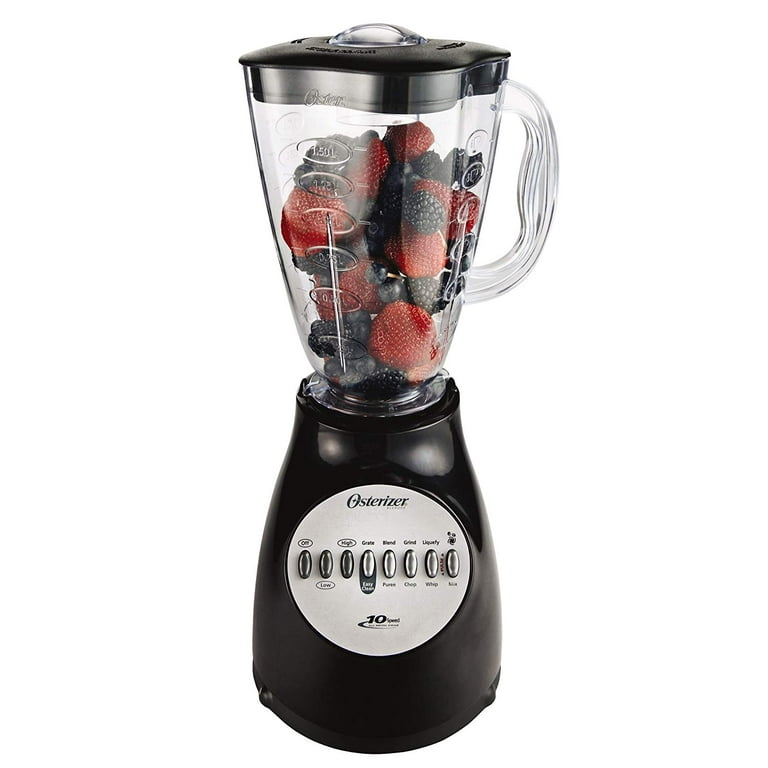 Oster® Classic Series Blender with BPA-Free Plastic Jar, Black