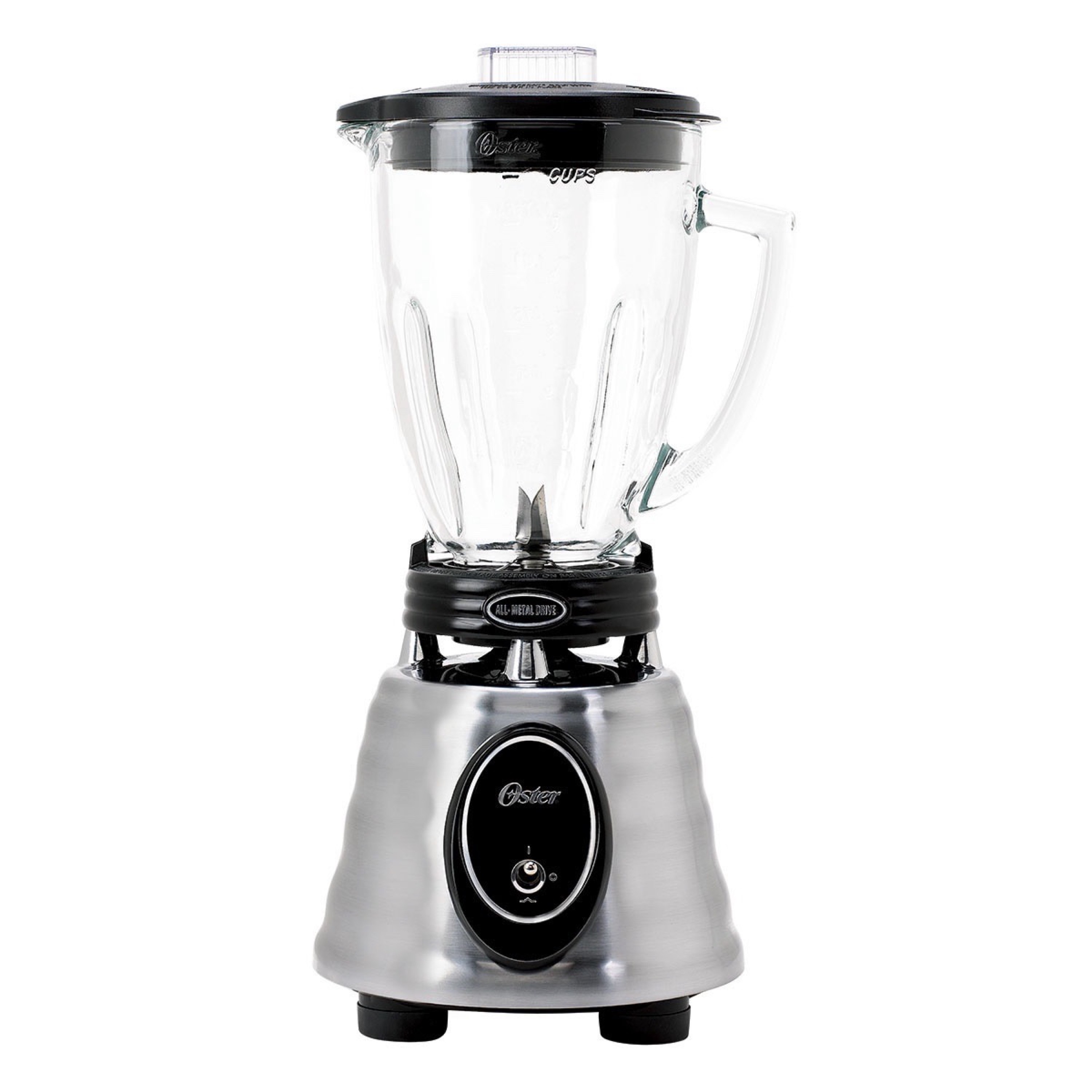 Oster® Classic Series Heritage Blender with 6-Cup Glass Jar, Stainless Steel - image 1 of 4