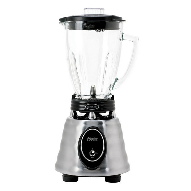 Oster® Classic Series Heritage Blender with 6-Cup Glass Jar, Stainless Steel