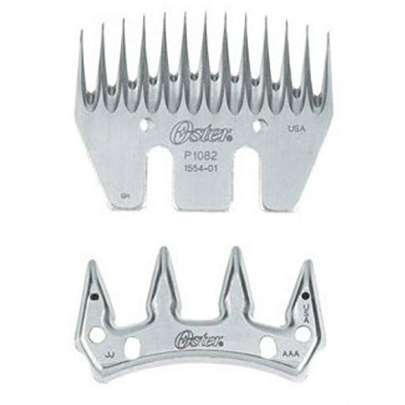Oster Combo Set Blades 13 Tooth Arizona Thin & 4 Point Wide Cutter
