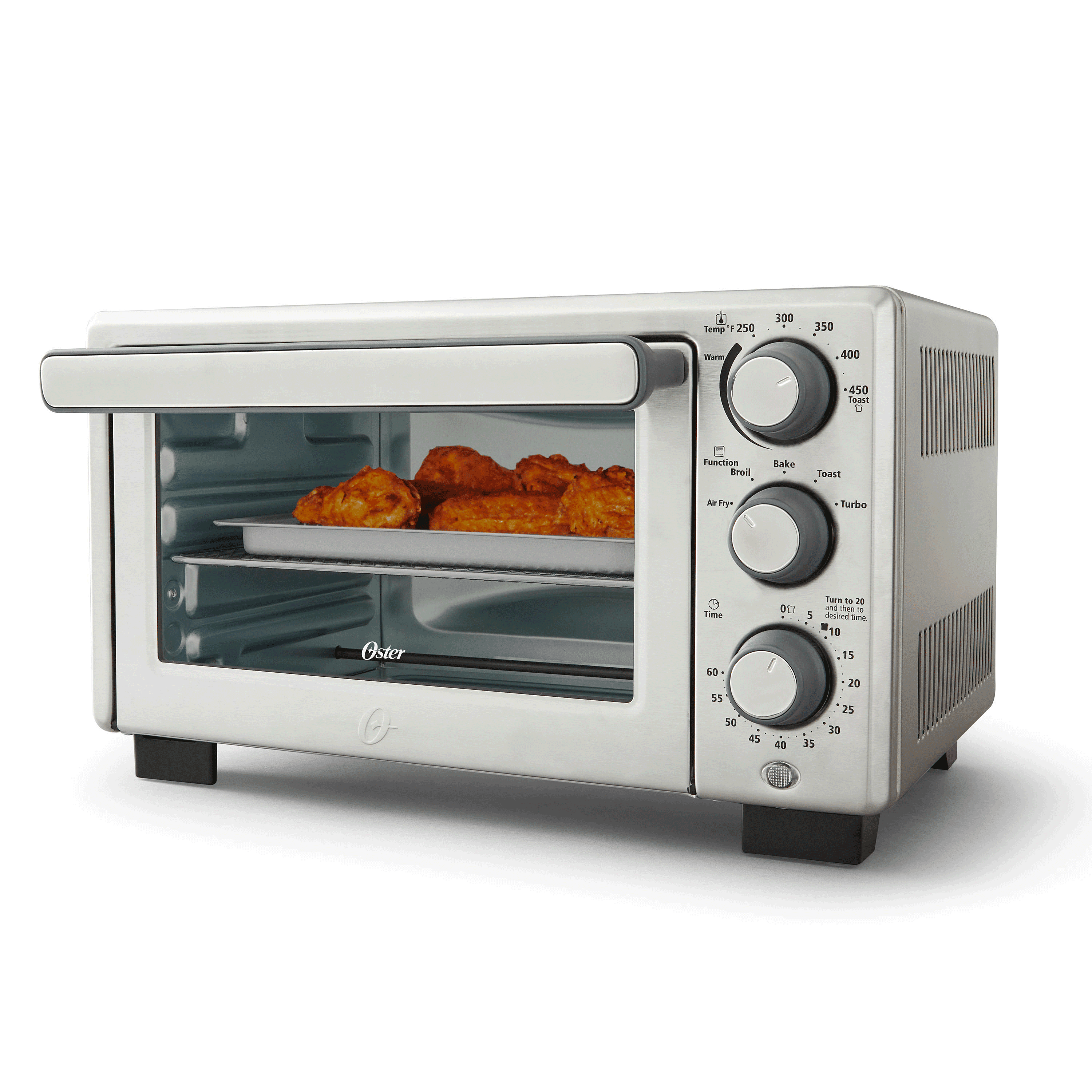 Oster Large Digital Countertop Oven Brushed Stainless Steel - Level Up  Appliances & More