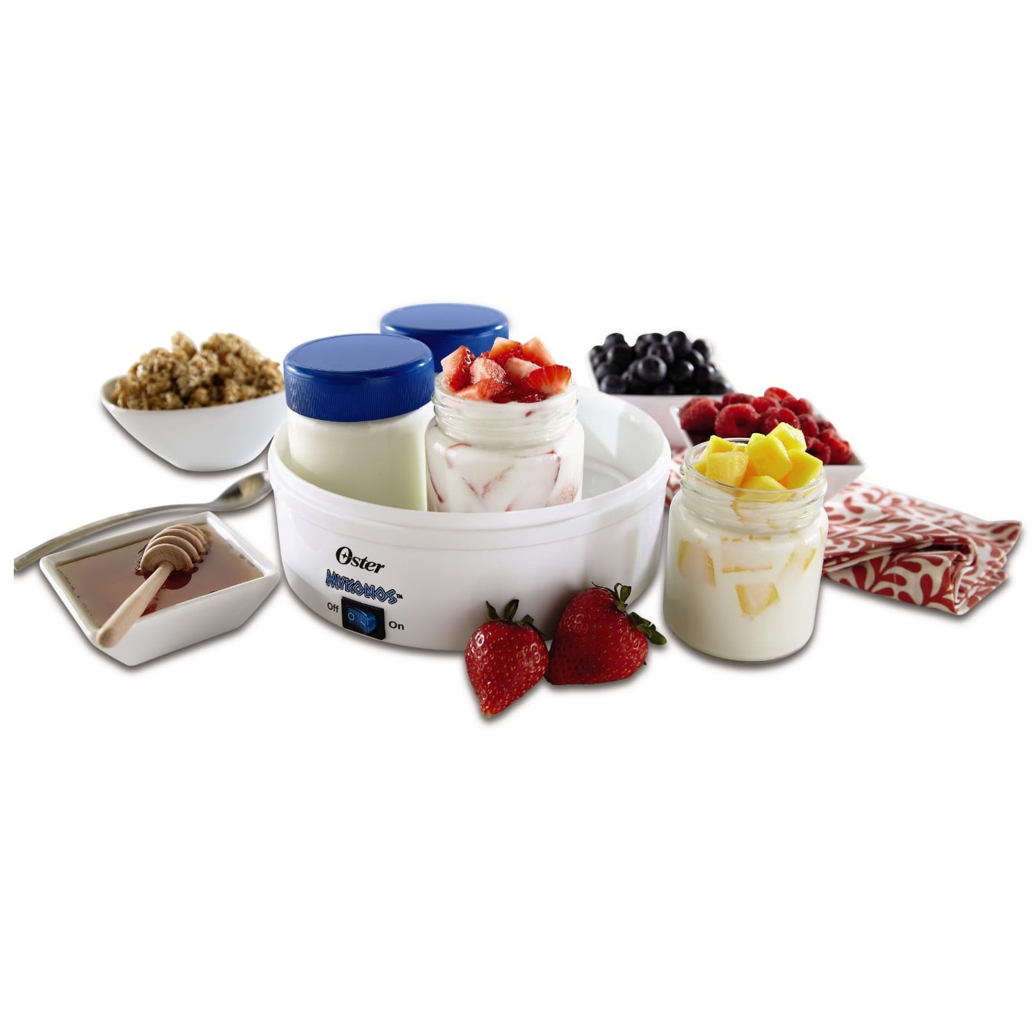 Oster Compact Manual Greek Yogurt Maker White