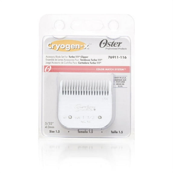 Oster Cryogen-X Replacement Blade Turbo 111 Size 1 1/2 Model No. 76911-116