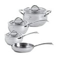 thumbnail image 1 of Oster Derrick 7 Piece Stainless Steel Cookware Set, 1 of 6
