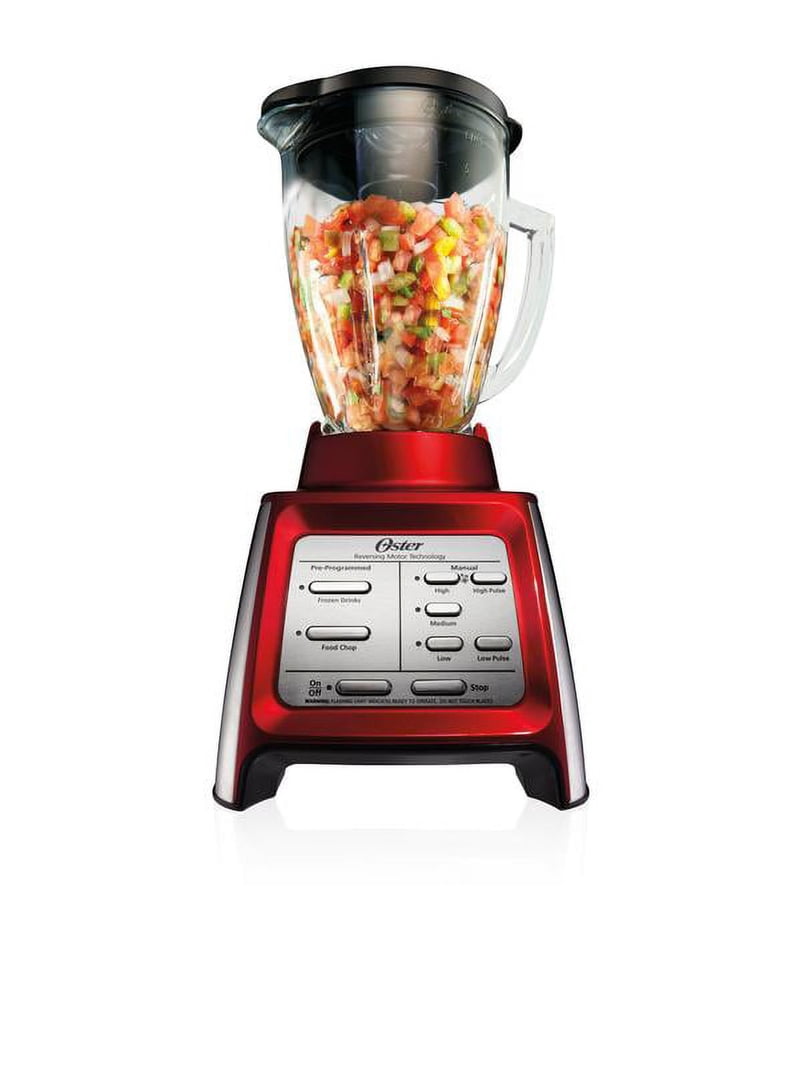 ★美品★Oster Urban Blender 450W ブレンダー 1.25㍑ Oster Designed for Life 7 Speed Blender with Smoothie Cup in Red