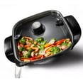 thumbnail image 1 of Oster DiamondForce 12 "x 12" Strain & Pour Electric Skillet - Black, 1 of 5