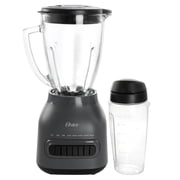 Oster Easy to Clean 700 Watt Blender with 20 Ounce Blend-N-Go Cup in Grey