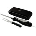 thumbnail image 1 of Oster Electric Knife, Carving Fork, and Storage Case, Black, 1 Count, 1 of 4