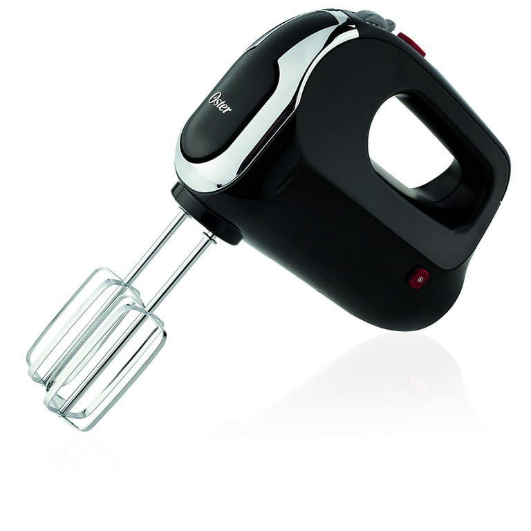 Oster Classic Hand Mixer with Super Aerator Whisk, Black