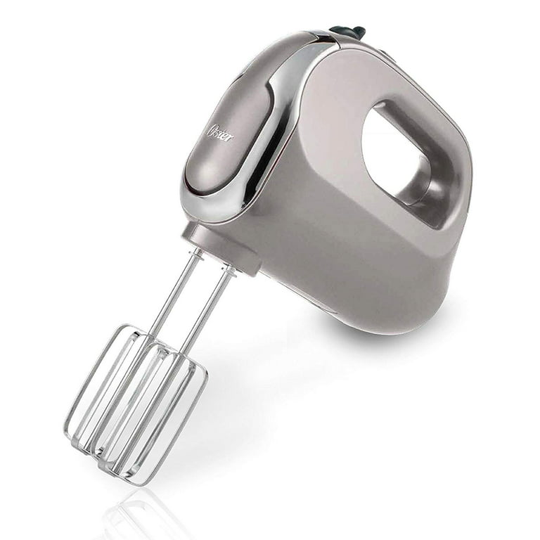 Oster FPSTHMBGB-S 7-Speed Clean Start Hand Mixer Stainless Steel 