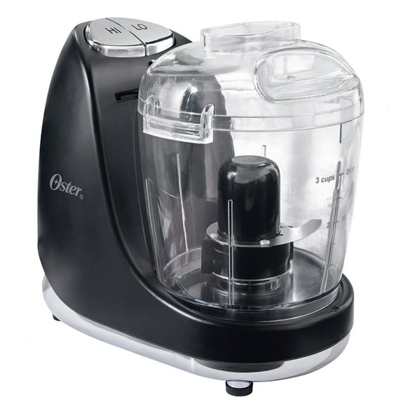 Oster FPSTMC3321-015 3-Cup Mini Chopper with Whisk Black