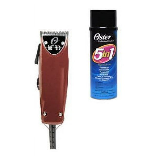Oster Fast Feed Clipper Plus 5 In 1 Blade Care Spray