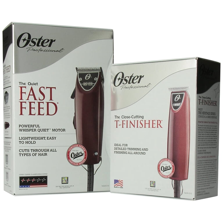 Oster Fast Feed Clipper & T-finish Trimmer Combo - Walmart.com