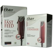 Oster Fast Feed Clipper & amp؛ كومبو T-finish Trimmer