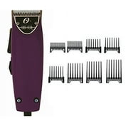 Oster Fast Feed Limited Edition Purple Hair Adjustable Pro Clipper + 8pc Combs