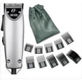 thumbnail image 1 of Oster Fast Feed Limited Edition Silver Hair Adjustable Pro Clipper + 10pc universal guide Combs, 1 of 1
