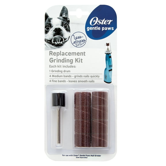 Oster Gentle Paws Pet Nail Grinder Replacement Kit for Dogs and Cats