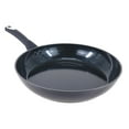 thumbnail image 1 of Oster Hawke 12 Inch Ceramic Nonstick Aluminum Frying Pan in Dark Blue, 1 of 2