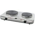 thumbnail image 1 of Oster Inspire Double Burner and Hot plate, Stainless Steel CKSTBUDS00, 1 of 2