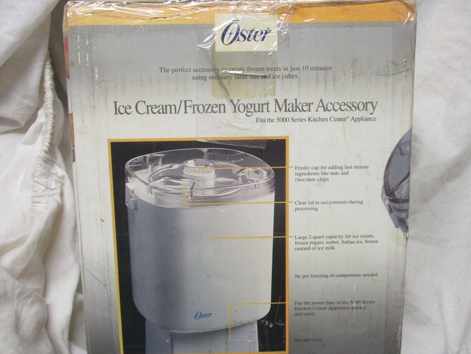 Oster ice cream hotsell