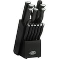 thumbnail image 1 of Oster Langmore 15 Piece Stainless Steel Blade Cutlery Set in Black, 1 of 2