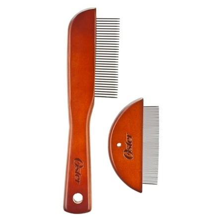 Oster Less Stress Tug-free Dog Grooming & Flea Comb Set