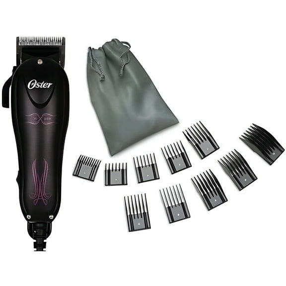 Oster MX Pro All Purpose High Speed Adjustable Blade Hair Clipper + 10 Pc Combs