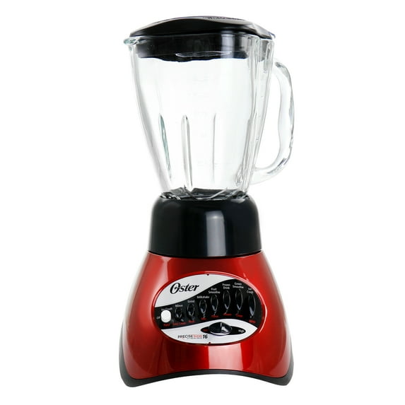 Oster Make It Fresh Precise Blend 300 16 Speed Blender in Red