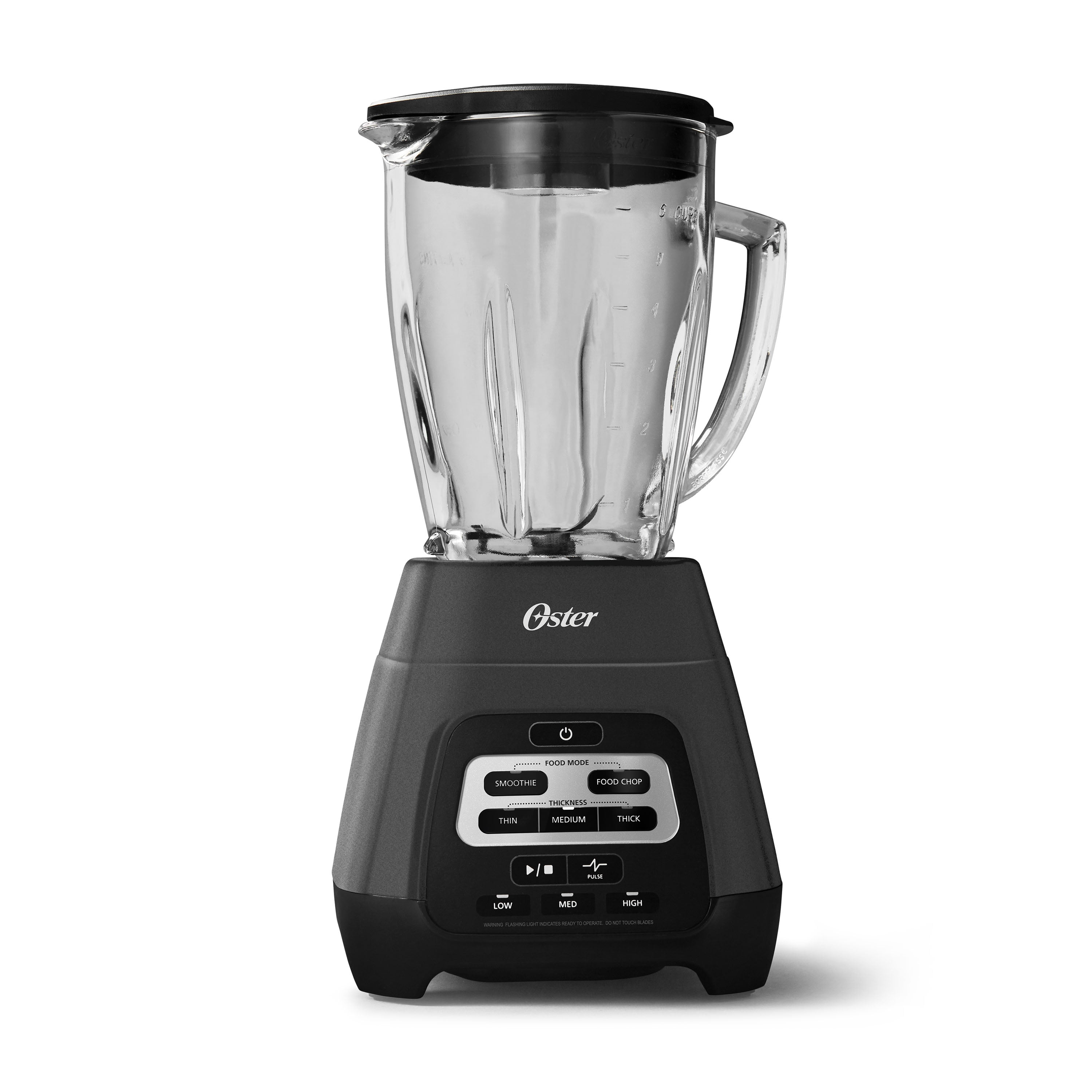 Oster Pro® Blender with Texture Select Settings, 2 Blend-N-Go Cups and  Tritan Jar, Brushed Nickel
