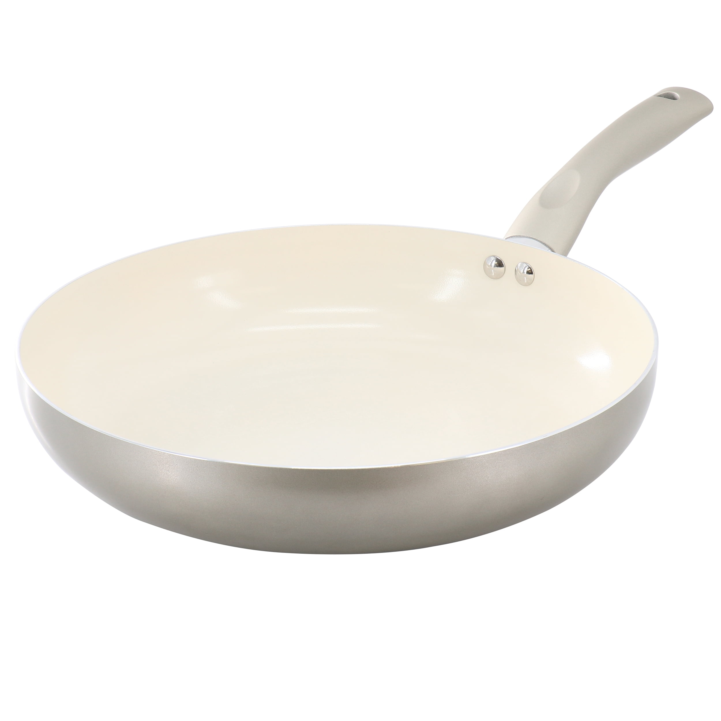 Oster Newcrest 12 Inch Ceramic Nonstick Round Aluminum Frying Pan in ...